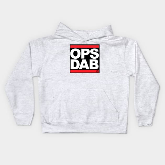 Ops Dab Kids Hoodie by Ops Dab